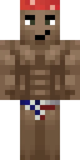 Скин Для мальчиков для Майнкрафт - вид спереди