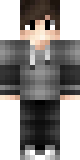 Скин «Gray Minecraft Skin» для Майнкрафт