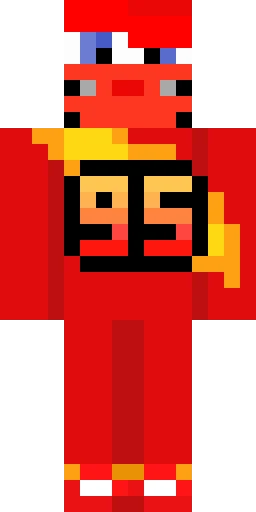 Скин «Red Minecraft Skin» для Майнкрафт