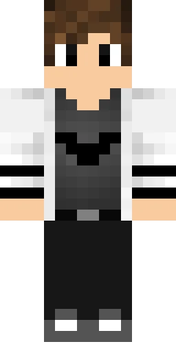 Скин «Gray Minecraft Skin» для Майнкрафт