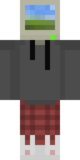 Скин «Red Minecraft Skin» для Майнкрафт