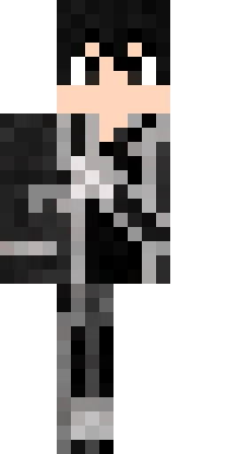 Скин «Black Minecraft Skin» для Майнкрафт