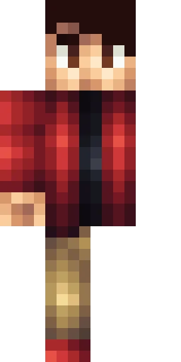Скин «Red Minecraft Skin» для Майнкрафт